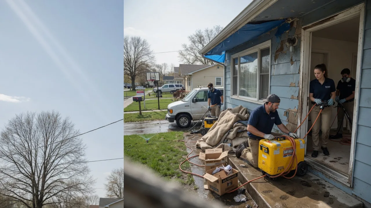 Basement Flood Cleanup in Hillside, NJ near me